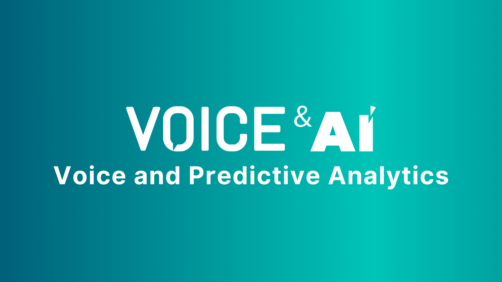 Voice and Predictive Analytics
